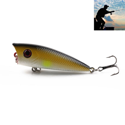 HENGJIA PO035 6cm/6g Simulation Hard Baits Fishing Lures Tackle Baits Fit Saltwater and Freshwater (2#)-garmade.com