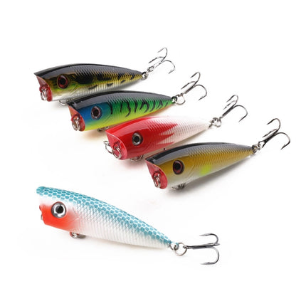 HENGJIA PO035 6cm/6g Simulation Hard Baits Fishing Lures Tackle Baits Fit Saltwater and Freshwater (2#)-garmade.com