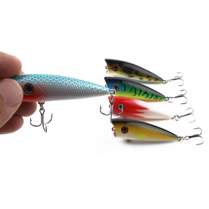 HENGJIA PO035 6cm/6g 5 PCS Simulation Hard Baits Fishing Lures Set Tackle Baits Fit Saltwater and Freshwater-garmade.com