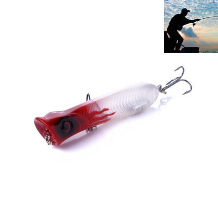 HENGJIA PO032 8cm/12g Simulation Hard Baits Fishing Lures with Hooks Tackle Baits Fit Saltwater and Freshwater (3#)-garmade.com