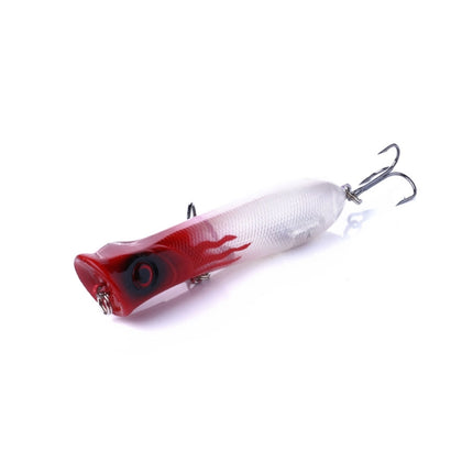 HENGJIA PO032 8cm/12g Simulation Hard Baits Fishing Lures with Hooks Tackle Baits Fit Saltwater and Freshwater (3#)-garmade.com