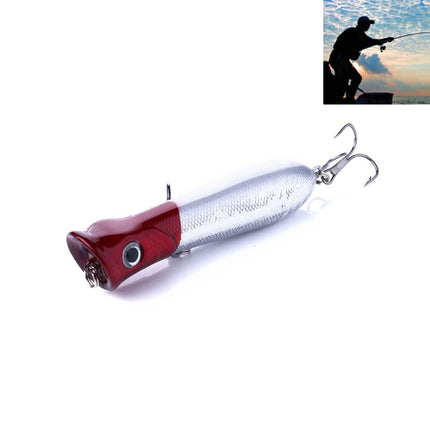 HENGJIA PO032 8cm/12g Simulation Hard Baits Fishing Lures with Hooks Tackle Baits Fit Saltwater and Freshwater (5#)-garmade.com