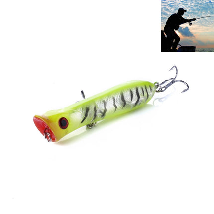 HENGJIA PO032 8cm/12g Simulation Hard Baits Fishing Lures with Hooks Tackle Baits Fit Saltwater and Freshwater (6#)-garmade.com