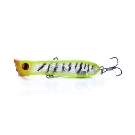 HENGJIA PO032 8cm/12g Simulation Hard Baits Fishing Lures with Hooks Tackle Baits Fit Saltwater and Freshwater (6#)-garmade.com