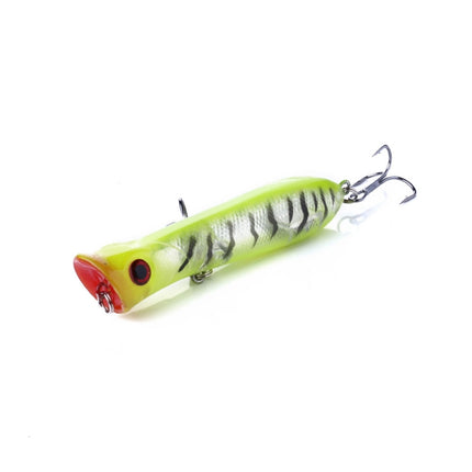 HENGJIA PO032 8cm/12g Simulation Hard Baits Fishing Lures with Hooks Tackle Baits Fit Saltwater and Freshwater (6#)-garmade.com