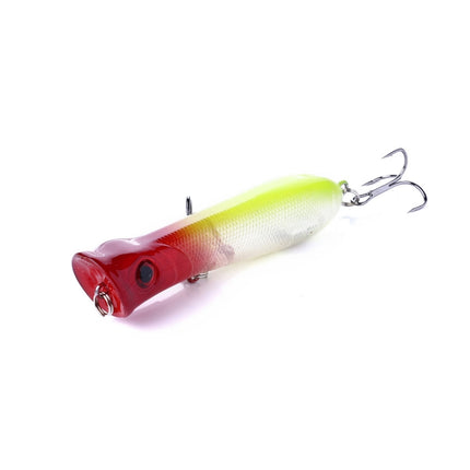 HENGJIA PO032 8cm/12g Simulation Hard Baits Fishing Lures with Hooks Tackle Baits Fit Saltwater and Freshwater (8#)-garmade.com
