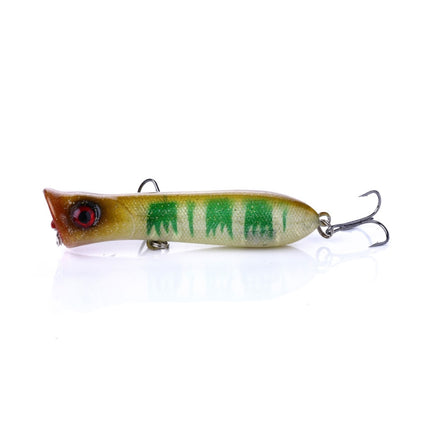 HENGJIA PO032 8cm/12g Simulation Hard Baits Fishing Lures with Hooks Tackle Baits Fit Saltwater and Freshwater (10#)-garmade.com