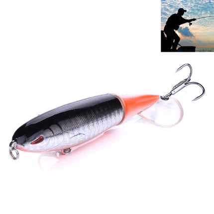 HENGJIA PE018 10cm/13g Propeller Tractor Shaped Hard Baits Fishing Lures Tackle Baits Fit Saltwater and Freshwater (1#)-garmade.com