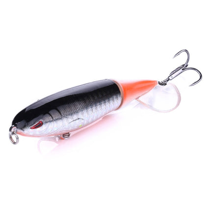 HENGJIA PE018 10cm/13g Propeller Tractor Shaped Hard Baits Fishing Lures Tackle Baits Fit Saltwater and Freshwater (1#)-garmade.com