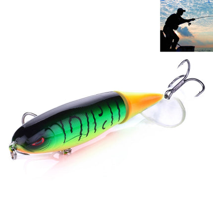 HENGJIA PE018 10cm/13g Propeller Tractor Shaped Hard Baits Fishing Lures Tackle Baits Fit Saltwater and Freshwater (4#)-garmade.com