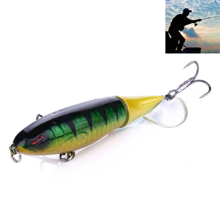 HENGJIA PE018 10cm/13g Propeller Tractor Shaped Hard Baits Fishing Lures Tackle Baits Fit Saltwater and Freshwater (5#)-garmade.com