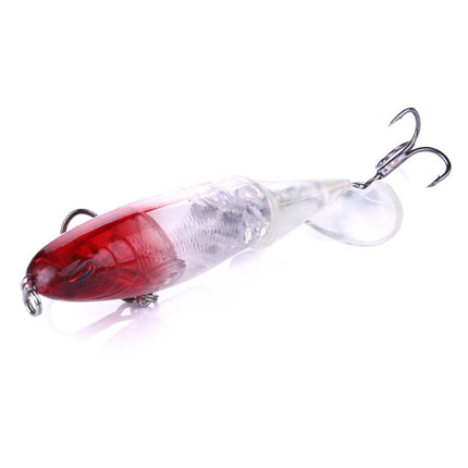 HENGJIA PE018 10cm/13g Propeller Tractor Shaped Hard Baits Fishing Lures Tackle Baits Fit Saltwater and Freshwater (6#)-garmade.com