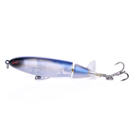 HENGJIA PE018 10cm/13g Propeller Tractor Shaped Hard Baits Fishing Lures Tackle Baits Fit Saltwater and Freshwater (7#)-garmade.com