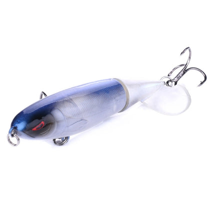 HENGJIA PE018 10cm/13g Propeller Tractor Shaped Hard Baits Fishing Lures Tackle Baits Fit Saltwater and Freshwater (7#)-garmade.com