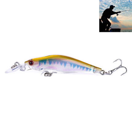 HENGJIA MI107 8cm/6g Simulation Hard Baits Fishing Lures Tackle Baits Fit Saltwater and Freshwater (1#)-garmade.com