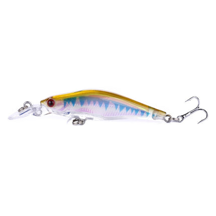 HENGJIA MI107 8cm/6g Simulation Hard Baits Fishing Lures Tackle Baits Fit Saltwater and Freshwater (1#)-garmade.com