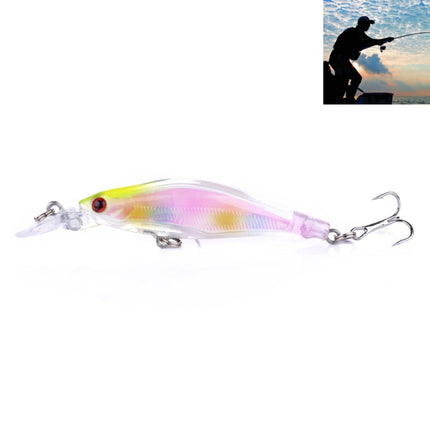 HENGJIA MI107 8cm/6g Simulation Hard Baits Fishing Lures Tackle Baits Fit Saltwater and Freshwater (2#)-garmade.com