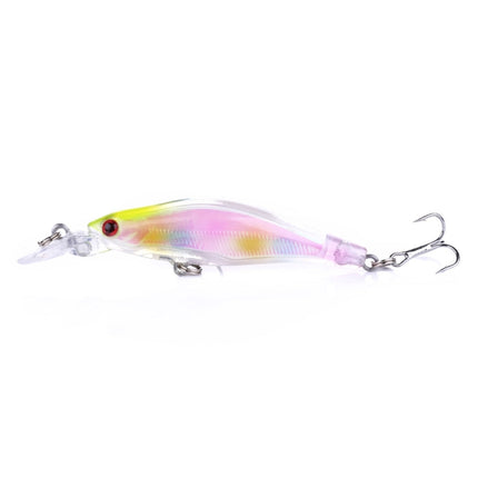 HENGJIA MI107 8cm/6g Simulation Hard Baits Fishing Lures Tackle Baits Fit Saltwater and Freshwater (2#)-garmade.com