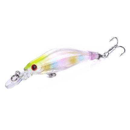 HENGJIA MI107 8cm/6g Simulation Hard Baits Fishing Lures Tackle Baits Fit Saltwater and Freshwater (2#)-garmade.com