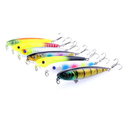 HENGJIA PE006 8cm/8.5g Hard Baits Fishing Lures Tackle Baits Fit Saltwater and Freshwater (3#)-garmade.com