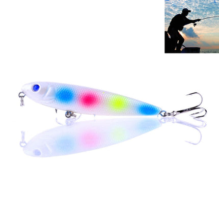 HENGJIA PE006 8cm/8.5g Hard Baits Fishing Lures Tackle Baits Fit Saltwater and Freshwater (4#)-garmade.com