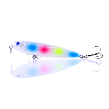 HENGJIA PE006 8cm/8.5g Hard Baits Fishing Lures Tackle Baits Fit Saltwater and Freshwater (4#)-garmade.com