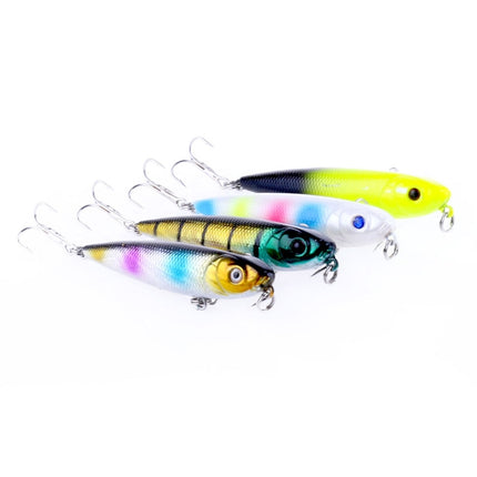 HENGJIA PE006 8cm/8.5g Hard Baits Fishing Lures Tackle Baits Fit Saltwater and Freshwater (4#)-garmade.com