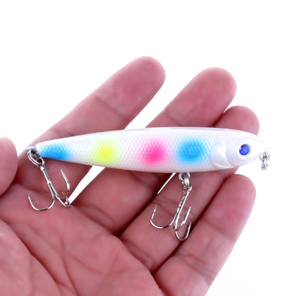 HENGJIA PE006 8cm/8.5g Hard Baits Fishing Lures Tackle Baits Fit Saltwater and Freshwater (4#)-garmade.com