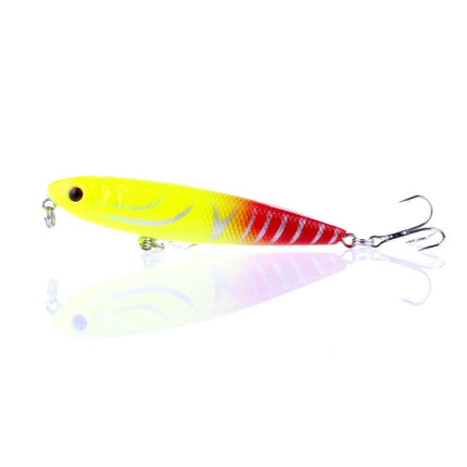 HENGJIA PE006 8cm/8.5g Hard Baits Fishing Lures Tackle Baits Fit Saltwater and Freshwater (5#)-garmade.com