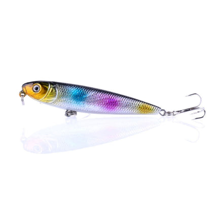 HENGJIA PE006 8cm/8.5g Hard Baits Fishing Lures Tackle Baits Fit Saltwater and Freshwater (6#)-garmade.com