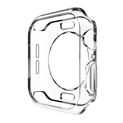 ENKAY Hat-Prince 2 in 1 TPU Semi-clad Protective Shell + 3D Full Screen PET Curved Heat Bending HD Screen Protector for Apple Watch Series 4 40mm-garmade.com
